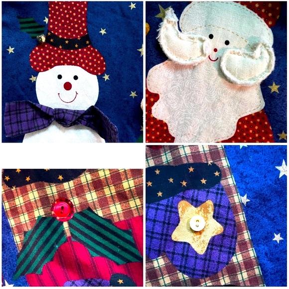 - 🎁Unisex OS vest-reversible-traditional x-mas theme by a 🇨🇦artisan-vintage - Picture 3 of 16